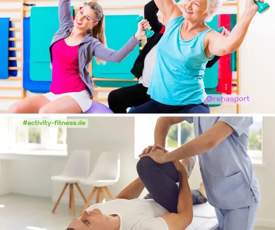 Rehasport oder Physiotherapie?