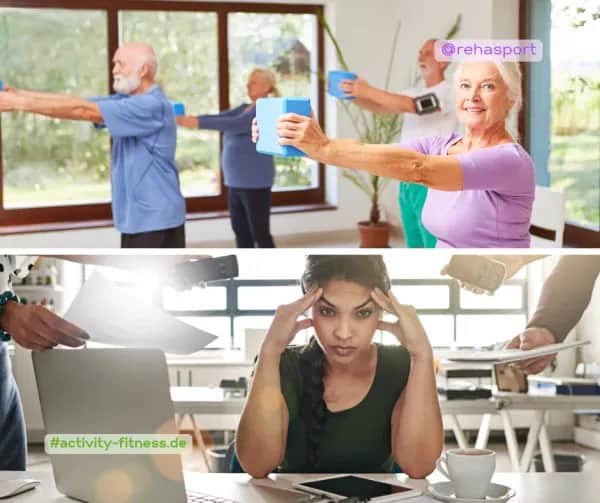 Rehasport und Arbeiten: Gesundheit im Kalender verankern!