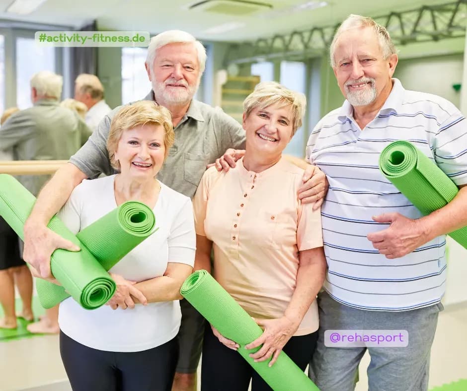 Rehasport AOK: Ihre Eintrittskarte zurück zu mehr Gesundheit, Mobilität und Lebensfreude!