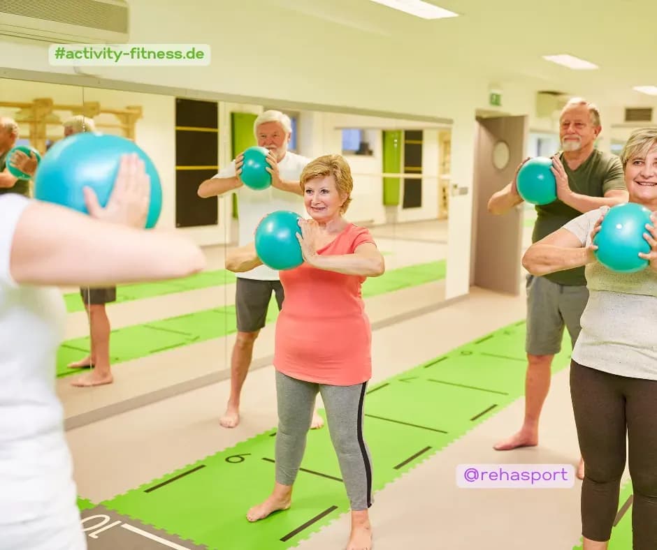 Rehasport Spiele mit Ball: Spielerisch zur besseren Gesundheit 🌟🏀