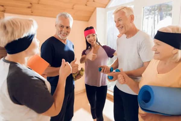 Rehasport in der Gruppe